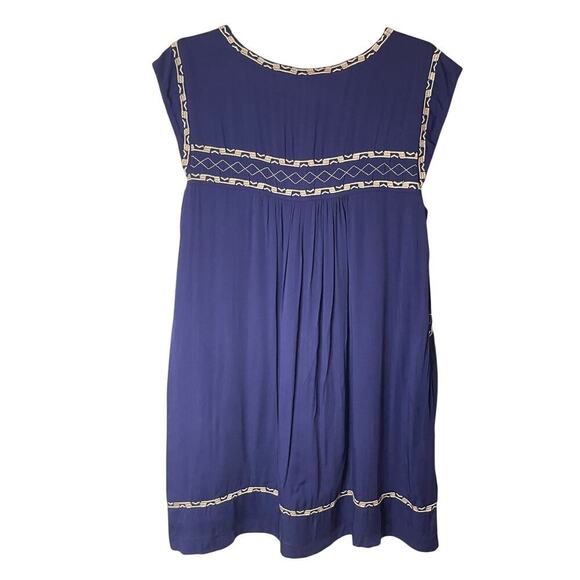 Izzy & Lola Juniors Cap Sleeve V Neck Tunic/Mini Dress - Picture 2 of 5